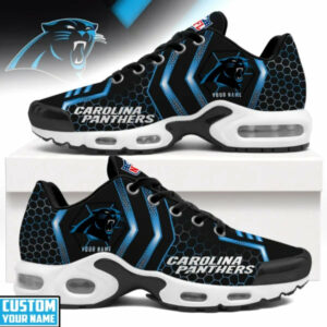 Limited Edition – Customized NFL Carolina Panthers Air Max Plus Sneakers TTH210777