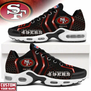 Limited Edition – Customized NFL San Francisco 49Ers Air Max Plus Sneakers TTH210777
