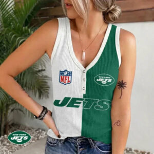 Limited Edition – Customized NFL New York Jets Women’s V-Neck Tank Top TTH210797