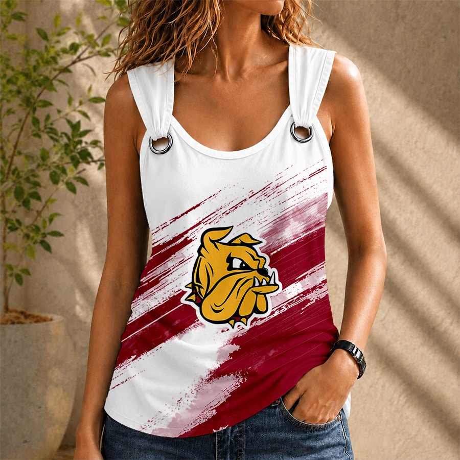 Limited Edition – Customized NCAA Minnesota Duluth Bulldogs O-Ring Shoulder Tank Top TTH210796