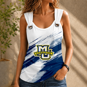 Limited Edition – Customized NCAA Marquette Golden Eagles O-Ring Shoulder Tank Top TTH210789