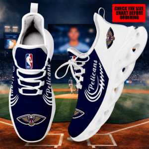 Limited Edition – Customized NBA New Orleans Pelicans Max Soul Shoes TTH210793