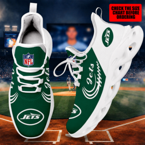 Limited Edition – Customized NFL New York Jets Max Soul Shoes TTH210794