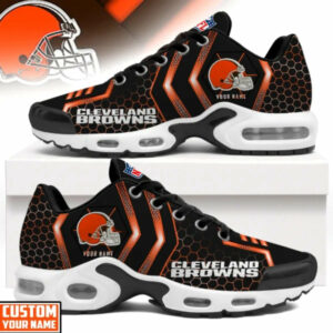 Limited Edition – Customized NFL Cleveland Browns Air Max Plus Sneakers TTH210777