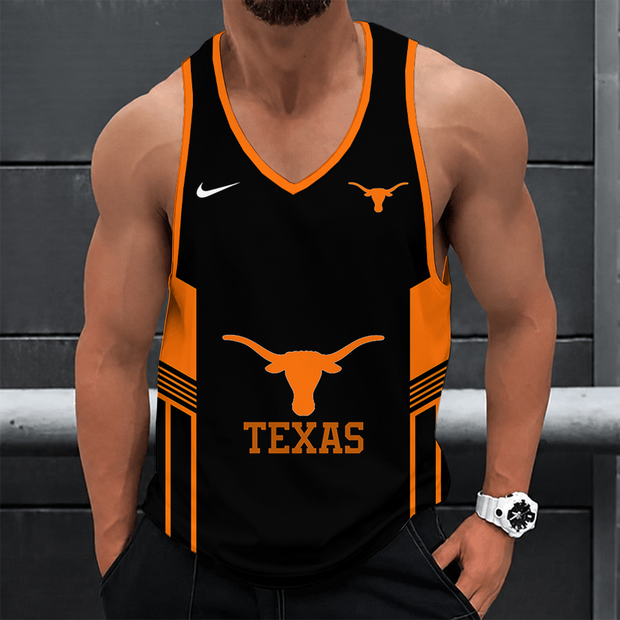 Limited Edition – Customized NCAA Texas Longhorns Strappy Unisex Tank Top 210780
