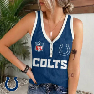 Limited Edition – Customized NFL Indianapolis Colts Women’s V-Neck Tank Top TTH210764
