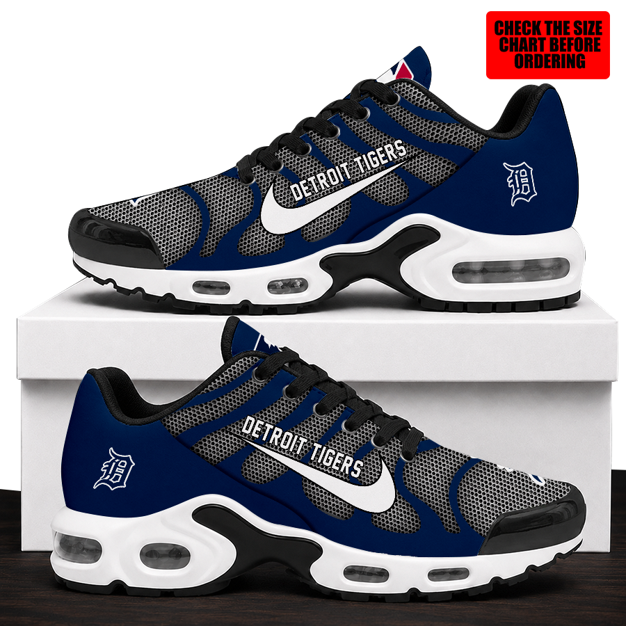 Limited Edition – Customized MLB Detroit Tigers Air Max Plus Sneakers TTH210778