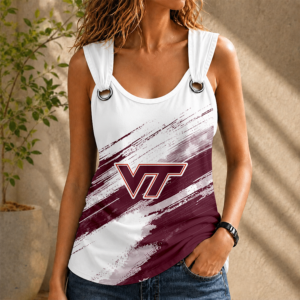 Limited Edition – Customized NCAA Virginia Tech Hokies O-Ring Shoulder Tank Top TTH210765