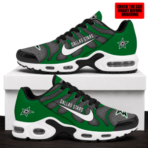 Limited Edition – Customized NHL Dallas Stars Air Max Plus Sneakers TTH210770