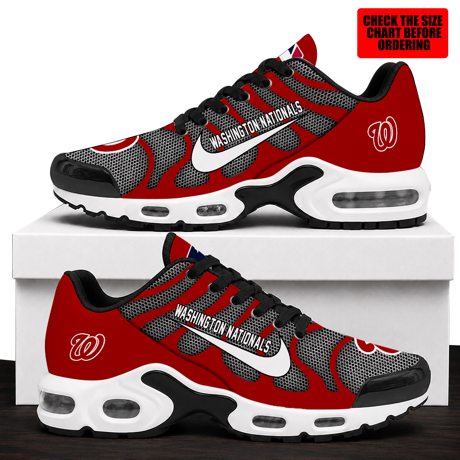Limited Edition – Customized MLB Washington Nationals Air Max Plus Sneakers TTH210778