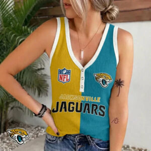 Limited Edition – Customized NFL Jacksonville Jaguars Women’s V-Neck Tank Top TTH210797