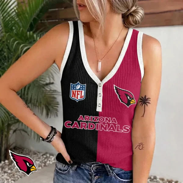 Limited Edition – Customized NFL Arizona Cardinals Women’s V-Neck Tank Top TTH210797