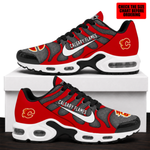 Limited Edition – Customized NHL Calgary Flames Air Max Plus Sneakers TTH210770