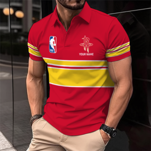 Limited Edition – Customized NBA Houston Rockets Polo Shirt TTH210779