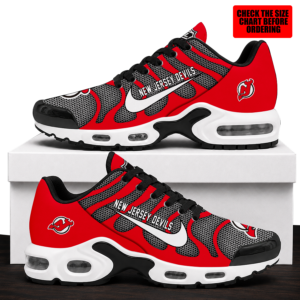 Limited Edition – Customized NHL New Jersey Devils Air Max Plus Sneakers TTH210770