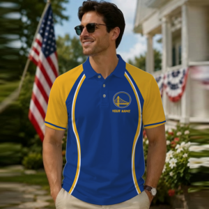 Limited Edition – Customized NBA Golden State Warriors Polo Shirt TTH210763