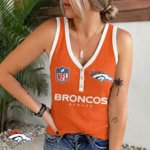 Limited Edition – Customized NFL Denver Broncos Women’s V-Neck Tank Top TTH210764