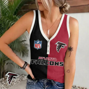 Limited Edition – Customized NFL Atlanta Falcons Women’s V-Neck Tank Top TTH210797