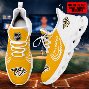Limited Edition – Customized NHL Nashville Predators Max Soul Shoes TTH210788