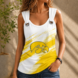 Limited Edition – Customized NCAA Iowa Hawkeyes O-Ring Shoulder Tank Top TTH210789