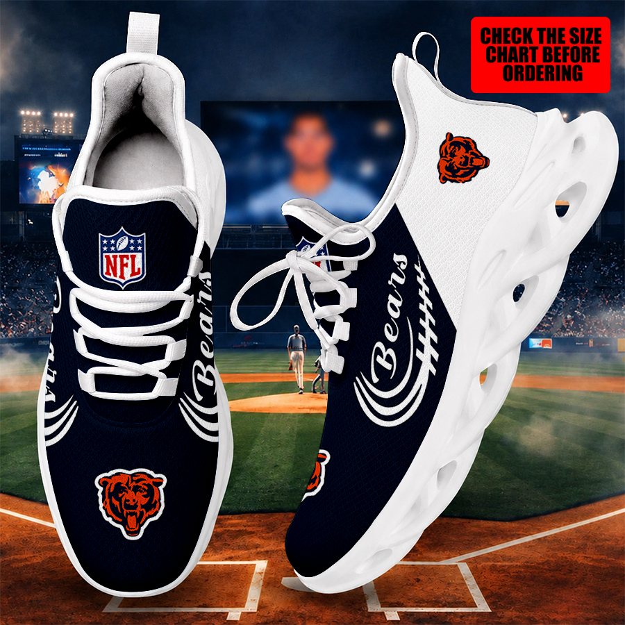 Limited Edition – Customized NFL Chicago Bears Max Soul Shoes TTH210794
