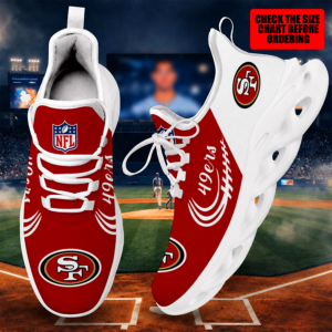 Limited Edition – Customized NFL San Francisco 49Ers Max Soul Shoes TTH210794