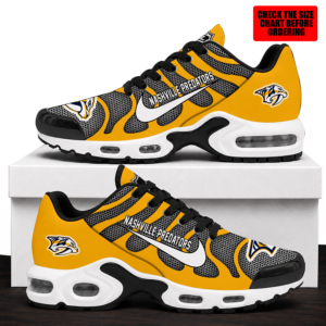 Limited Edition – Customized NHL Nashville Predators Air Max Plus Sneakers TTH210770