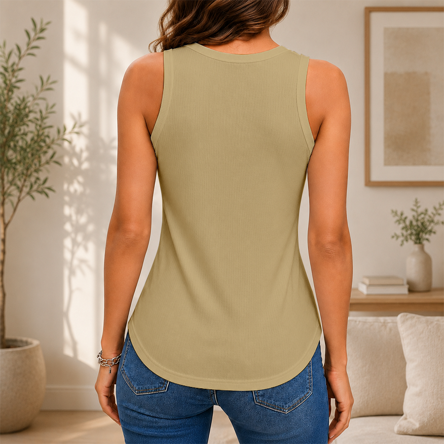 Limited Edition – Customized NCAA Wake Forest Demon Deacons Women’s V-Neck Tank Top TTH210787 - Image 2