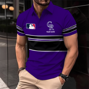 Limited Edition – Customized MLB Cor Colorado Rockies Polo Shirt TTH210761