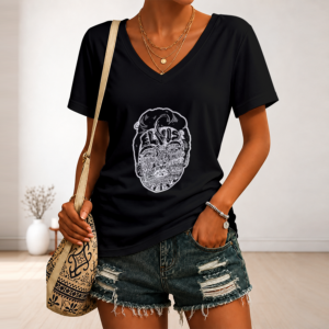 Limited Edition – Customized Elvis Presley V-Neck Female Shirt