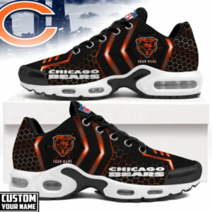Limited Edition – Customized NFL Chicago Bears Air Max Plus Sneakers TTH210777