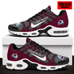 Limited Edition – Customized NHL Colorado Avalanche Air Max Plus Sneakers TTH210770