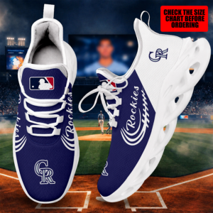 Limited Edition – Customized MLB Colorado Rockies Max Soul Shoes TTH210785