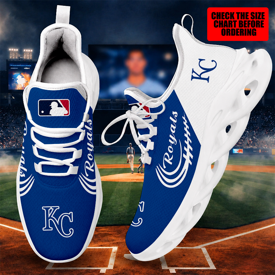 Limited Edition – Customized MLB Kansas City Royals Max Soul Shoes TTH210785