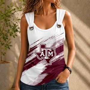 Limited Edition – Customized NCAA Texas A&M Aggies O-Ring Shoulder Tank Top TTH210765