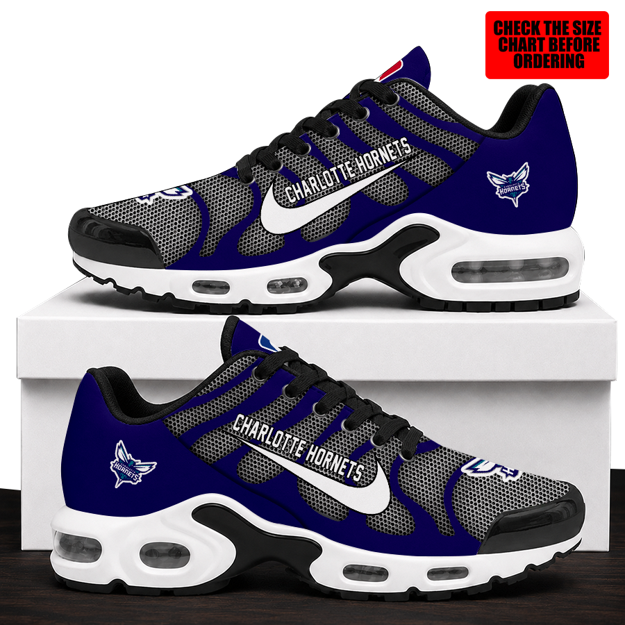 Limited Edition – New Customized NBA Charlotte Hornets Air Max Plus Sneakers TTH210786