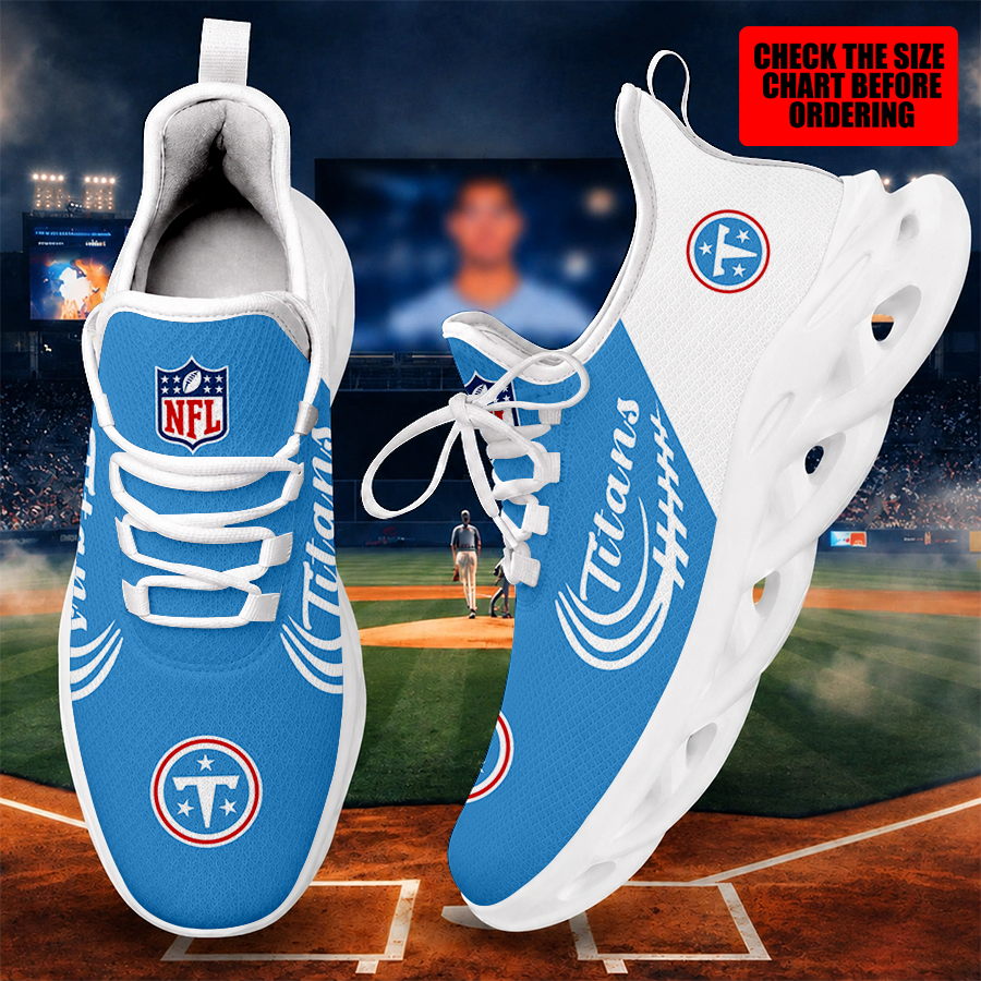 Limited Edition – Customized NFL Tennessee Titans Max Soul Shoes TTH210794