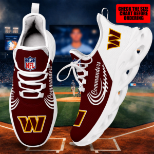 Limited Edition – Customized NFL Washington Commanders Max Soul Shoes TTH210794