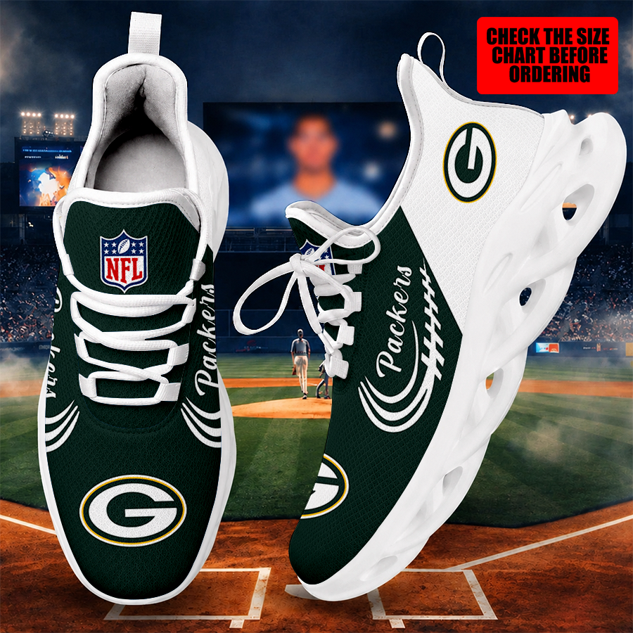 Limited Edition – Customized NFL Green Bay Packers Max Soul Shoes TTH210794