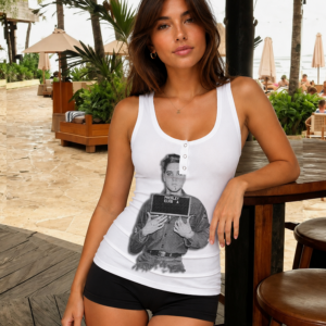 Limited Edition – Customized Elvis Presley Women’s V-Neck Tank Top