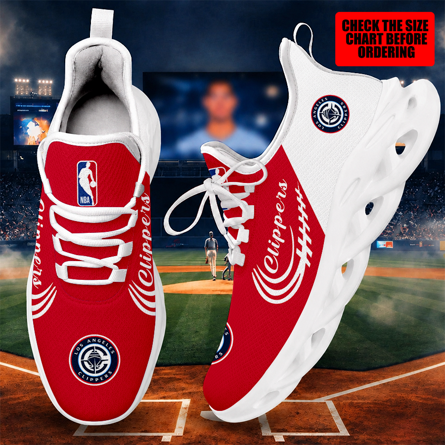 Limited Edition – Customized NBA Los Angeles Clippers Max Soul Shoes TTH210793