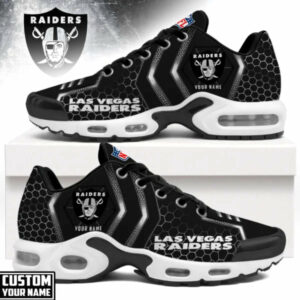 Limited Edition – Customized NFL Las Vegas Raiders Air Max Plus Sneakers TTH210777