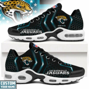 Limited Edition – Customized NFL Jacksonville Jaguars Air Max Plus Sneakers TTH210777