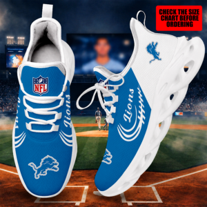 Limited Edition – Customized NFL Detroit Lions Max Soul Shoes TTH210794