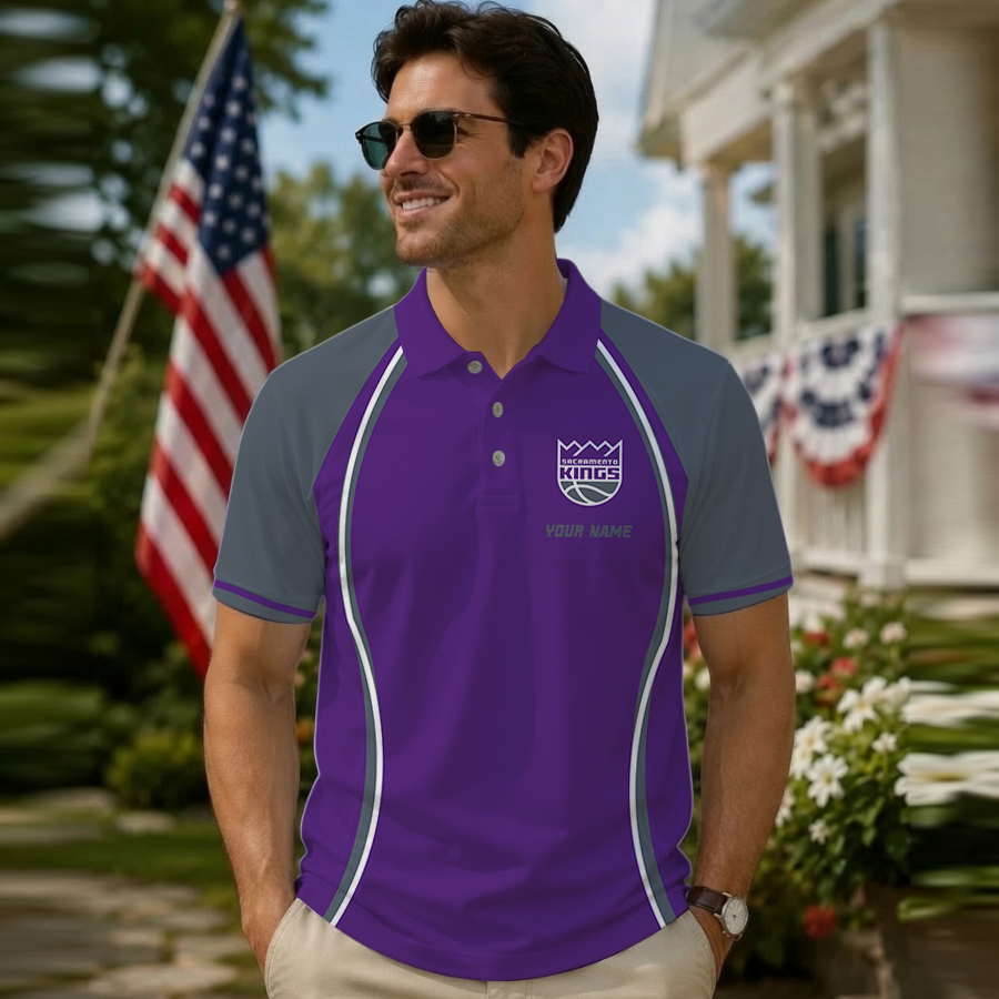 Limited Edition – Customized NBA Sacramento Kings Polo Shirt TTH210763