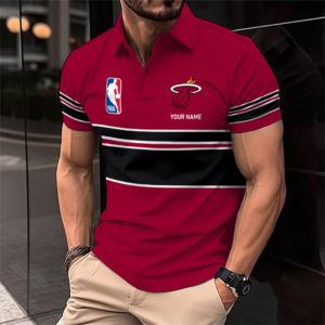 Limited Edition – Customized NBA Miami Heat Polo Shirt TTH210779