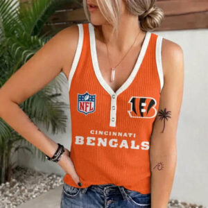 Limited Edition – Customized NFL Cincinnati Bengals Women’s V-Neck Tank Top TTH210764