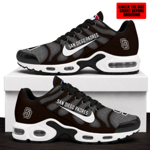 Limited Edition – Customized MLB San Diego Padres Air Max Plus Sneakers TTH210778
