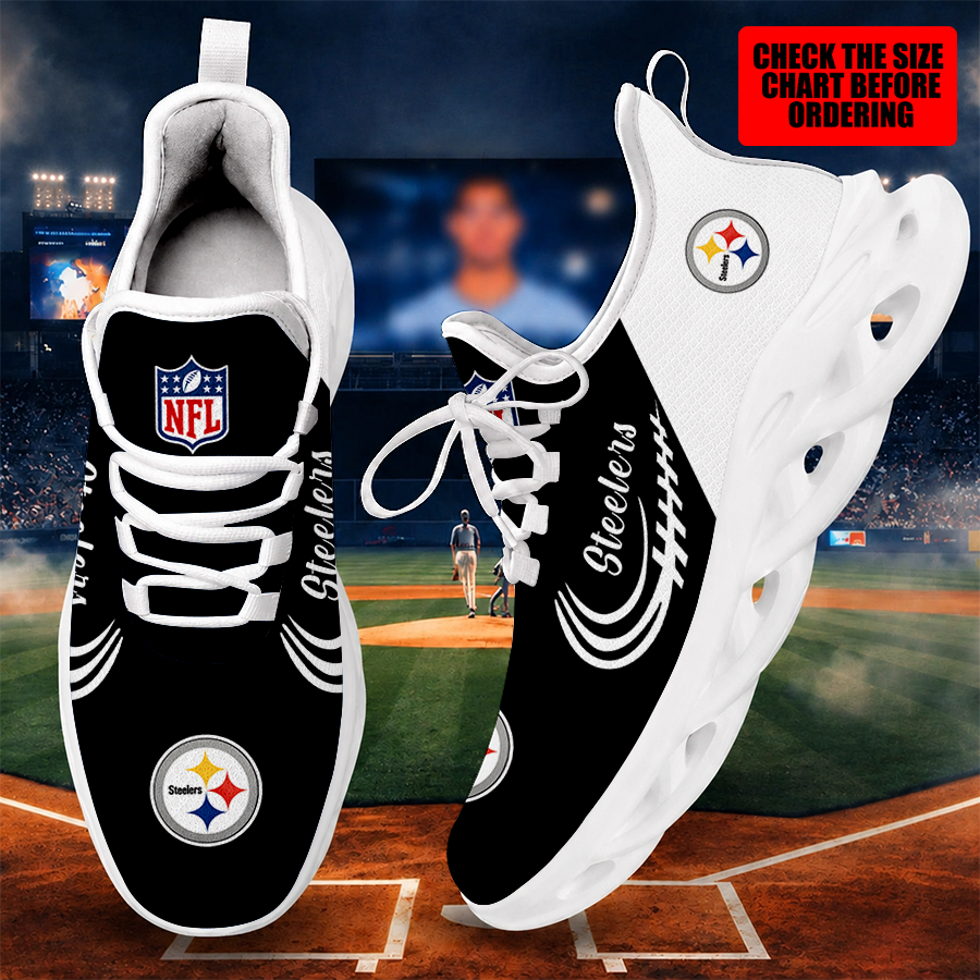 Limited Edition – Customized NFL Pittsburgh Steelers Max Soul Shoes TTH210794
