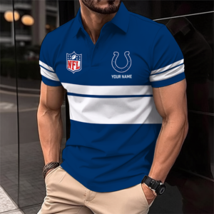 Limited Edition – Customized NFL Indianapolis Colts Polo Shirt TTH2107100
